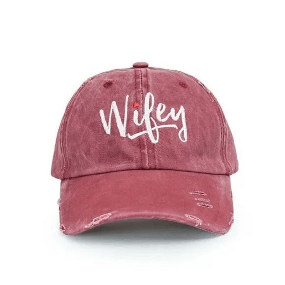 Ladies Wifey Baseball Hat Ball Cap